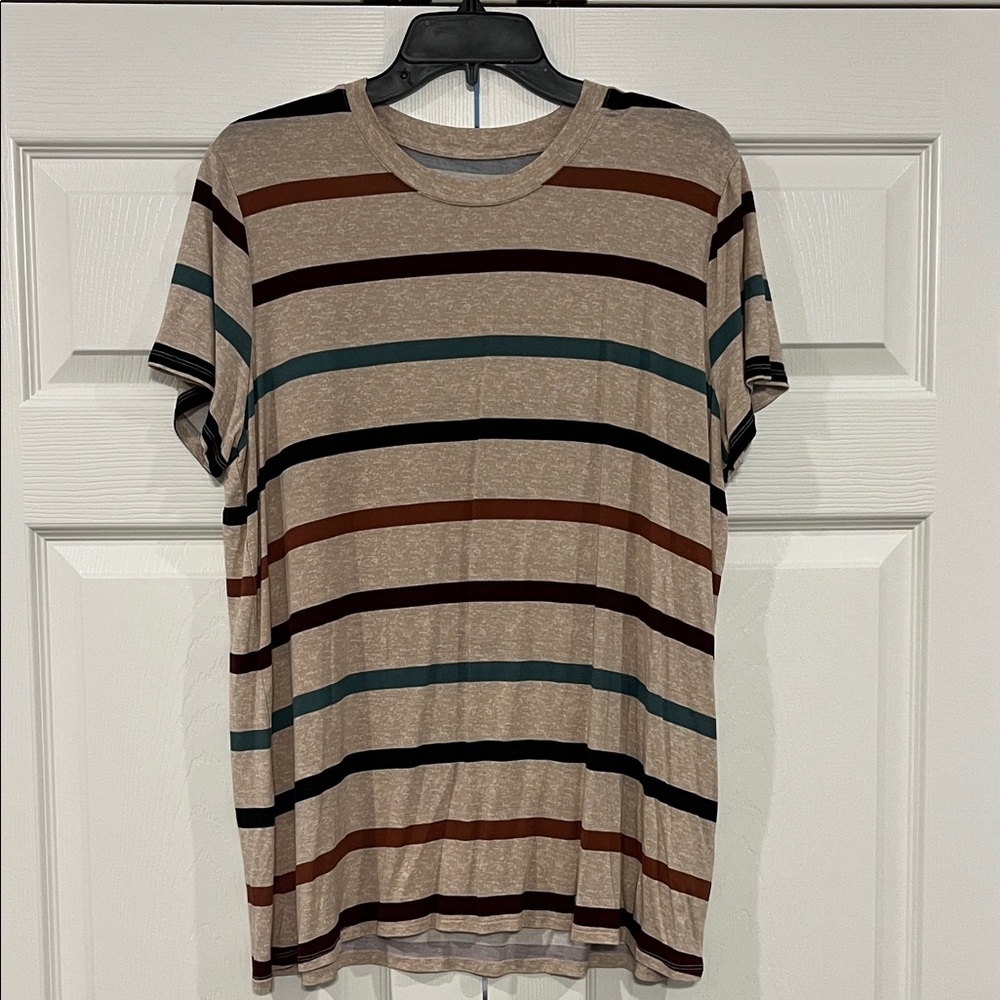 Maurices Multicolor Striped Blouse